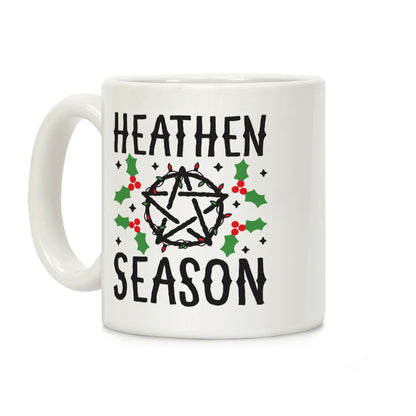 Heathen Season Christmas Coffee Mug