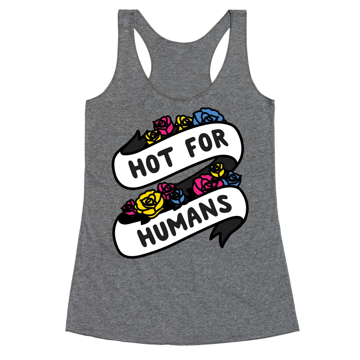 Hot For Humans Racerback Tank