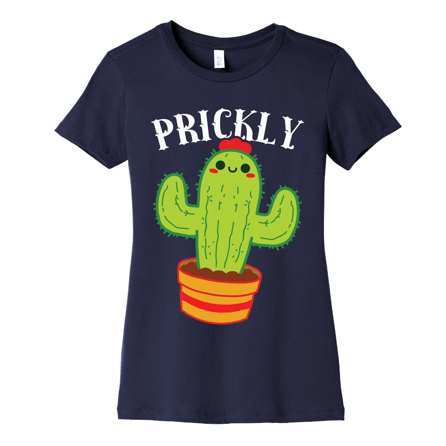 Prickly Pair: Prickly Half Women's Cotton Tee