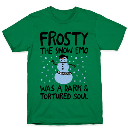 Frosty The Snow Emo Parody T-Shirt