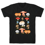 Butt Mushroom Pattern T-Shirt