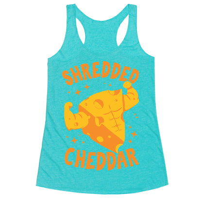 Shredded Cheddar Racerback Tank