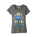 Mid-Century Modern Menorah (Hanukkah) Women's Triblend Tee