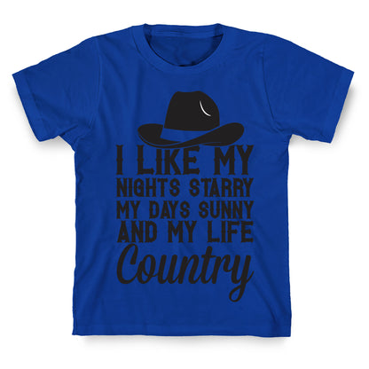 I Like My Life Country T-Shirt