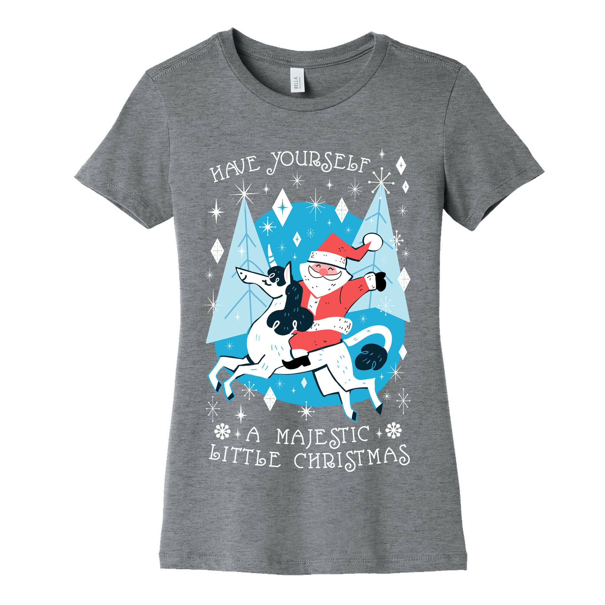 Have Yourself A Majestic Little Christmas Women's Cotton Tee