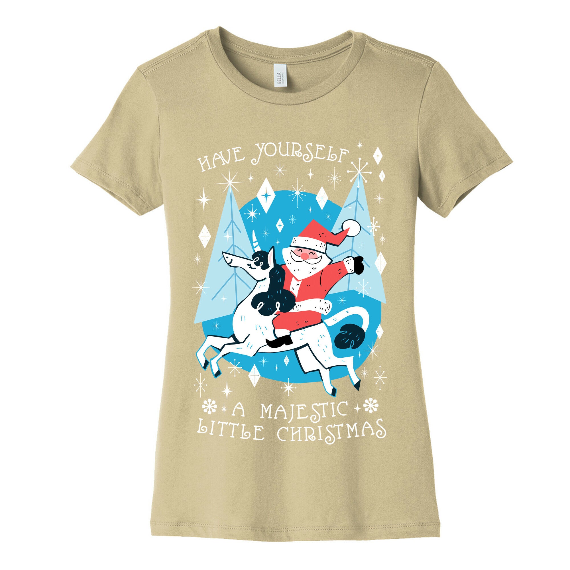 Have Yourself A Majestic Little Christmas Women's Cotton Tee