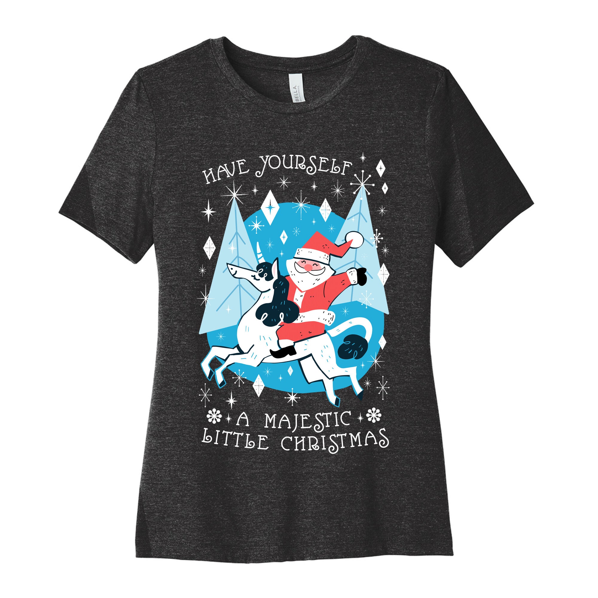 Have Yourself A Majestic Little Christmas Women's Cotton Tee
