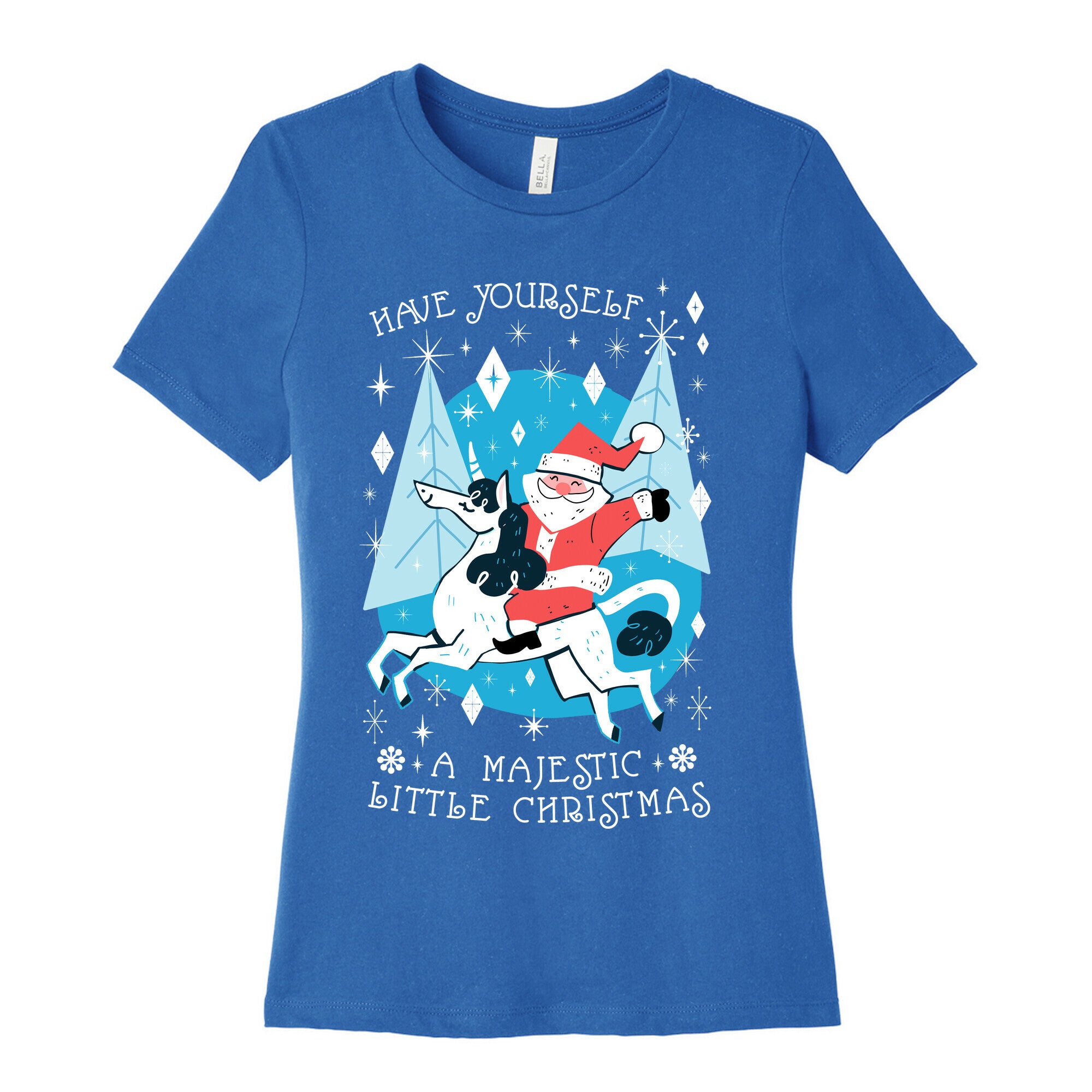 Have Yourself A Majestic Little Christmas Women's Cotton Tee