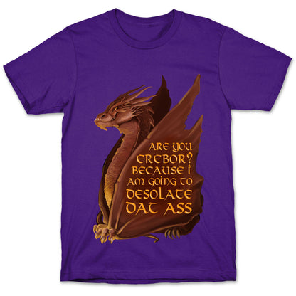Are You Erebor? Because I Am Going to DESOLATE Dat Ass. T-Shirt