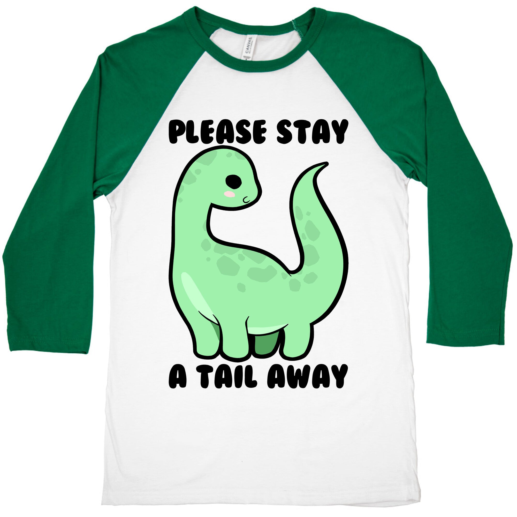 Please Stay A Tail Away Baseball Tee