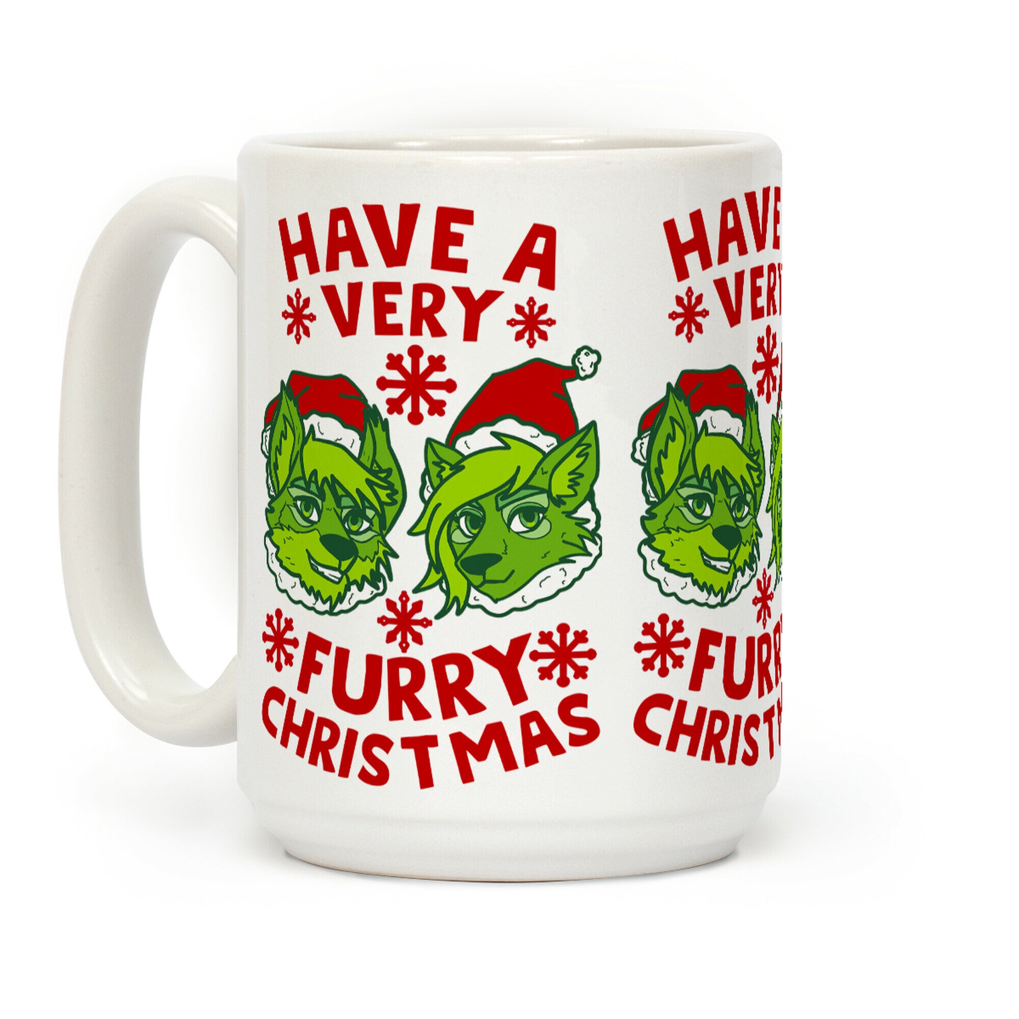 Have A Very Furry Christmas Coffee Mug
