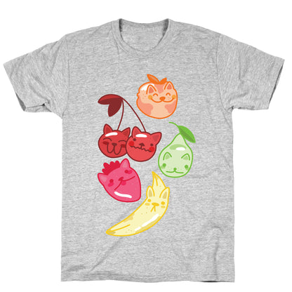 Kawaii Fruit Kitties T-Shirt