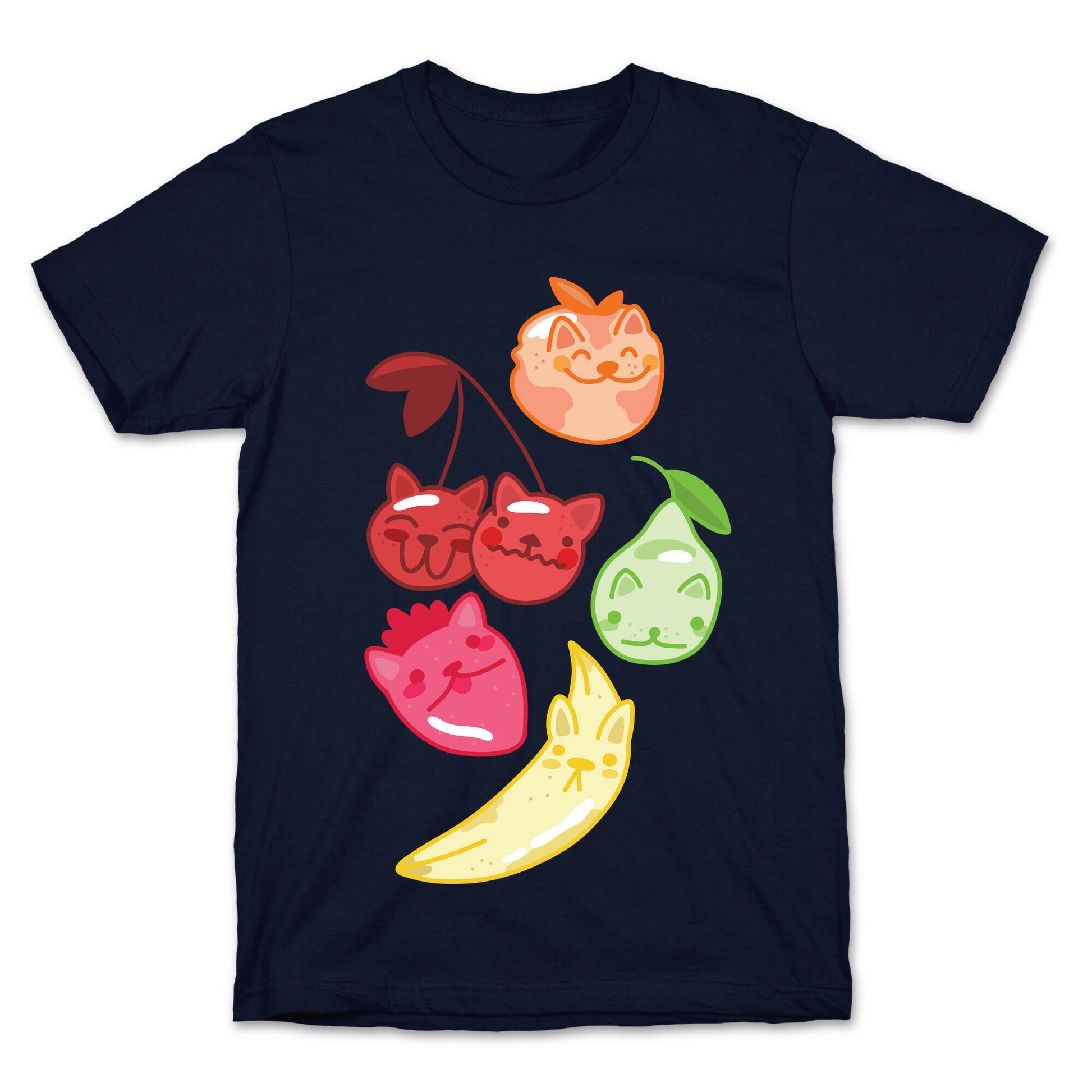 Kawaii Fruit Kitties T-Shirt