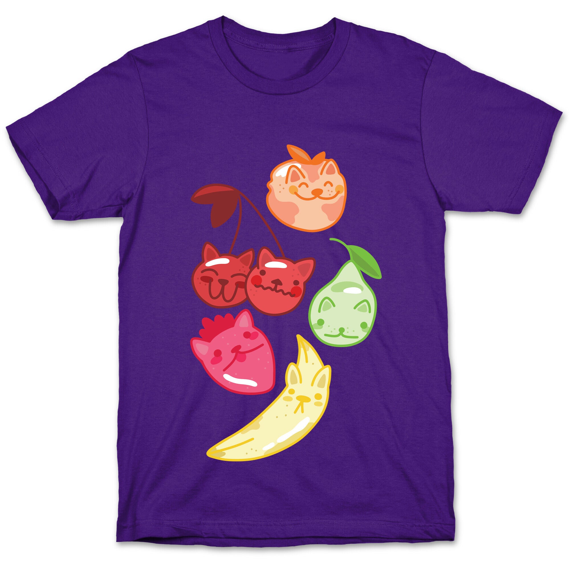 Kawaii Fruit Kitties T-Shirt