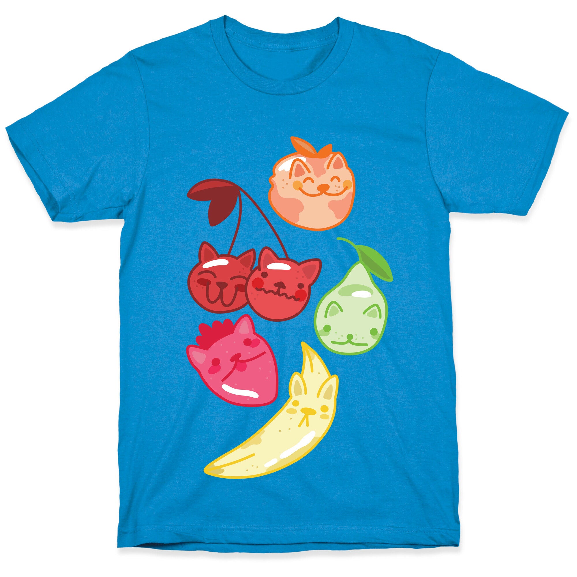 Kawaii Fruit Kitties T-Shirt