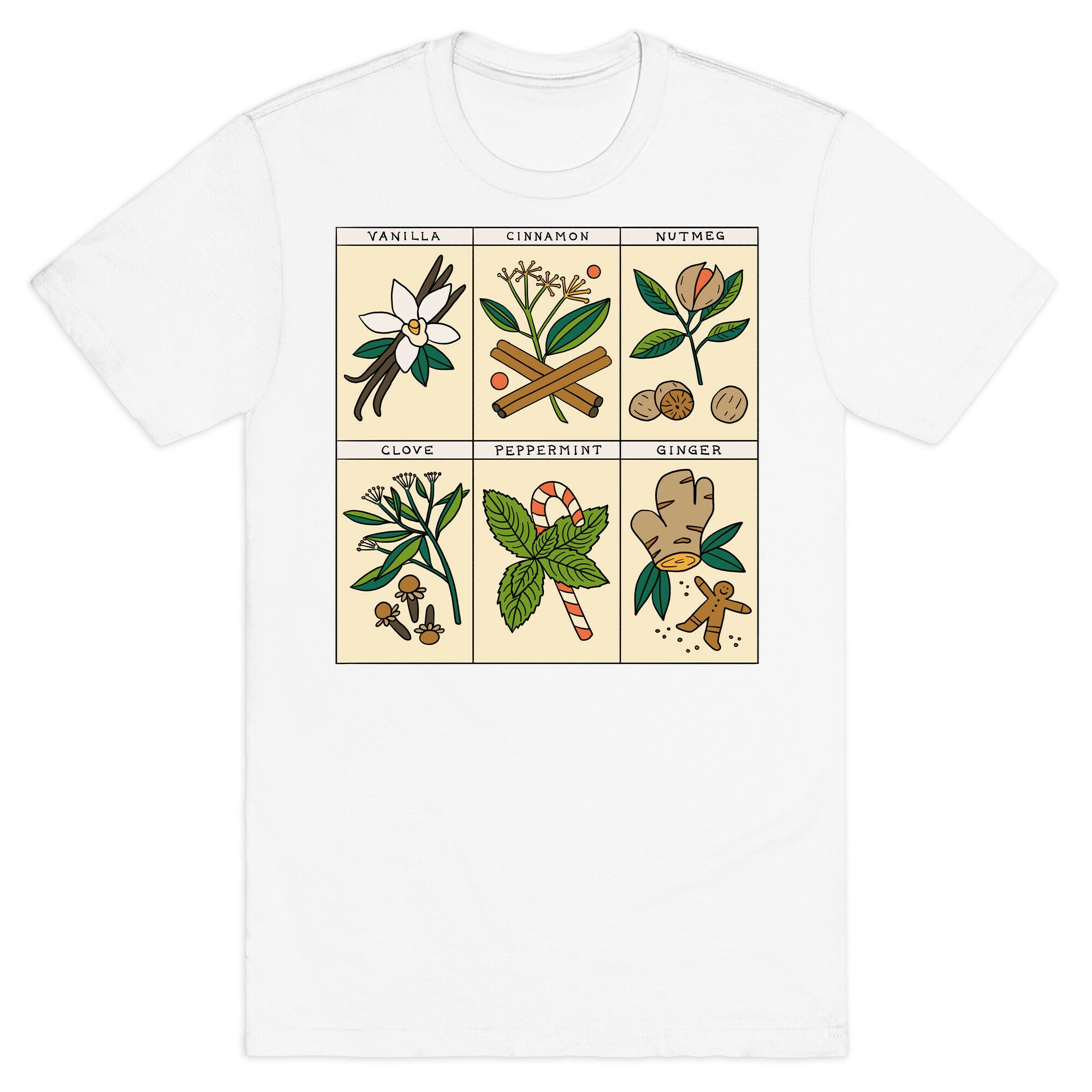 Holiday Spice Botanicals T-Shirt