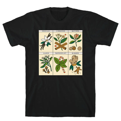 Holiday Spice Botanicals T-Shirt