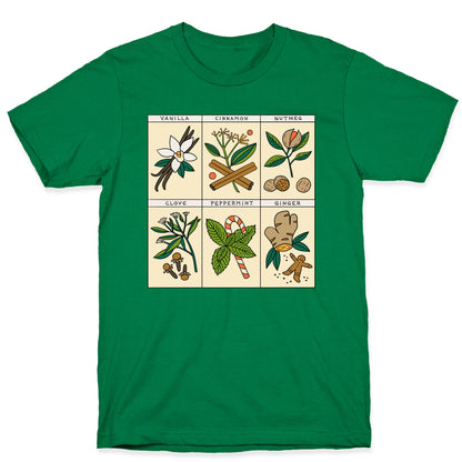 Holiday Spice Botanicals T-Shirt