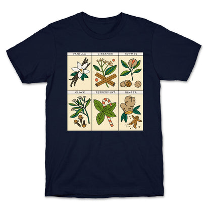 Holiday Spice Botanicals T-Shirt