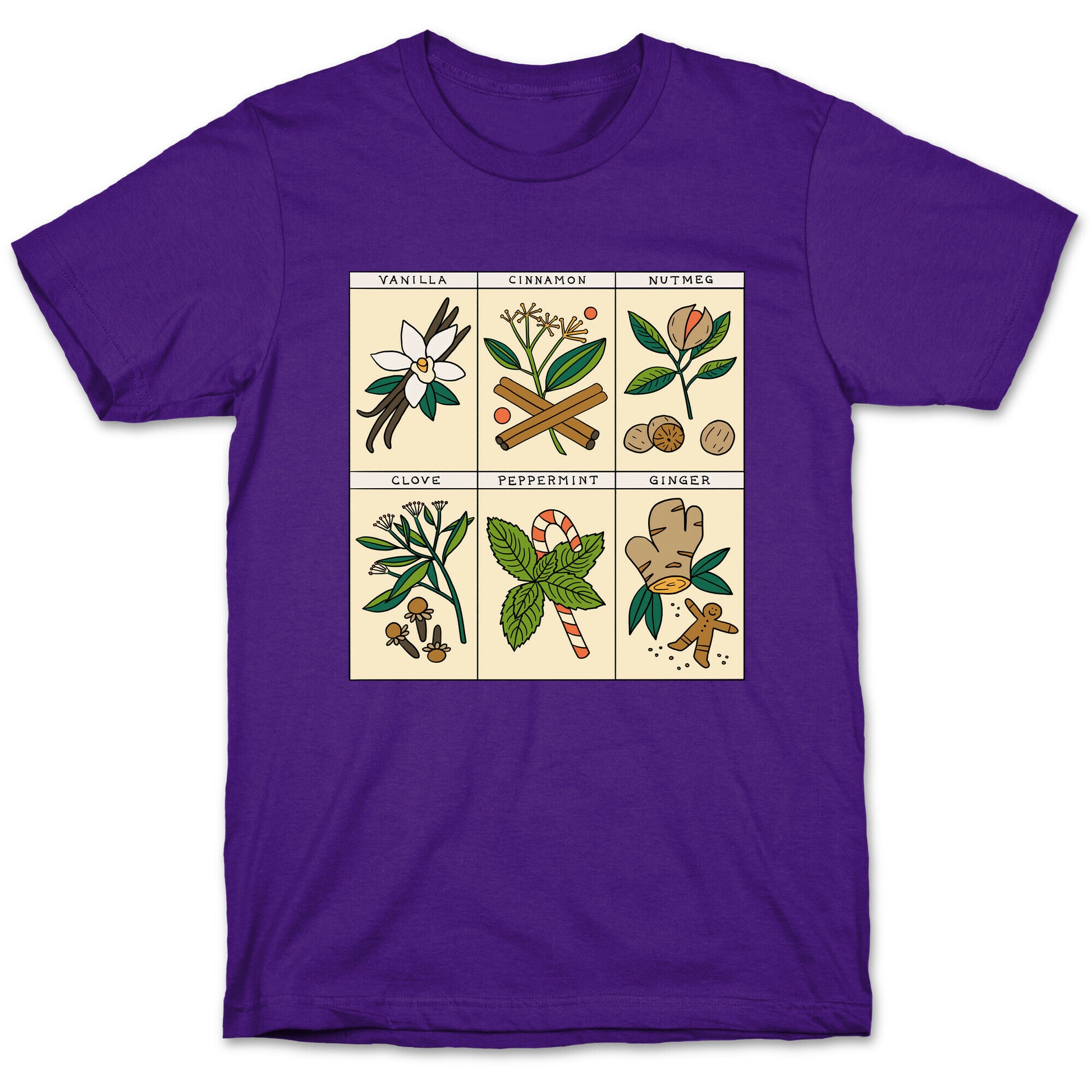 Holiday Spice Botanicals T-Shirt