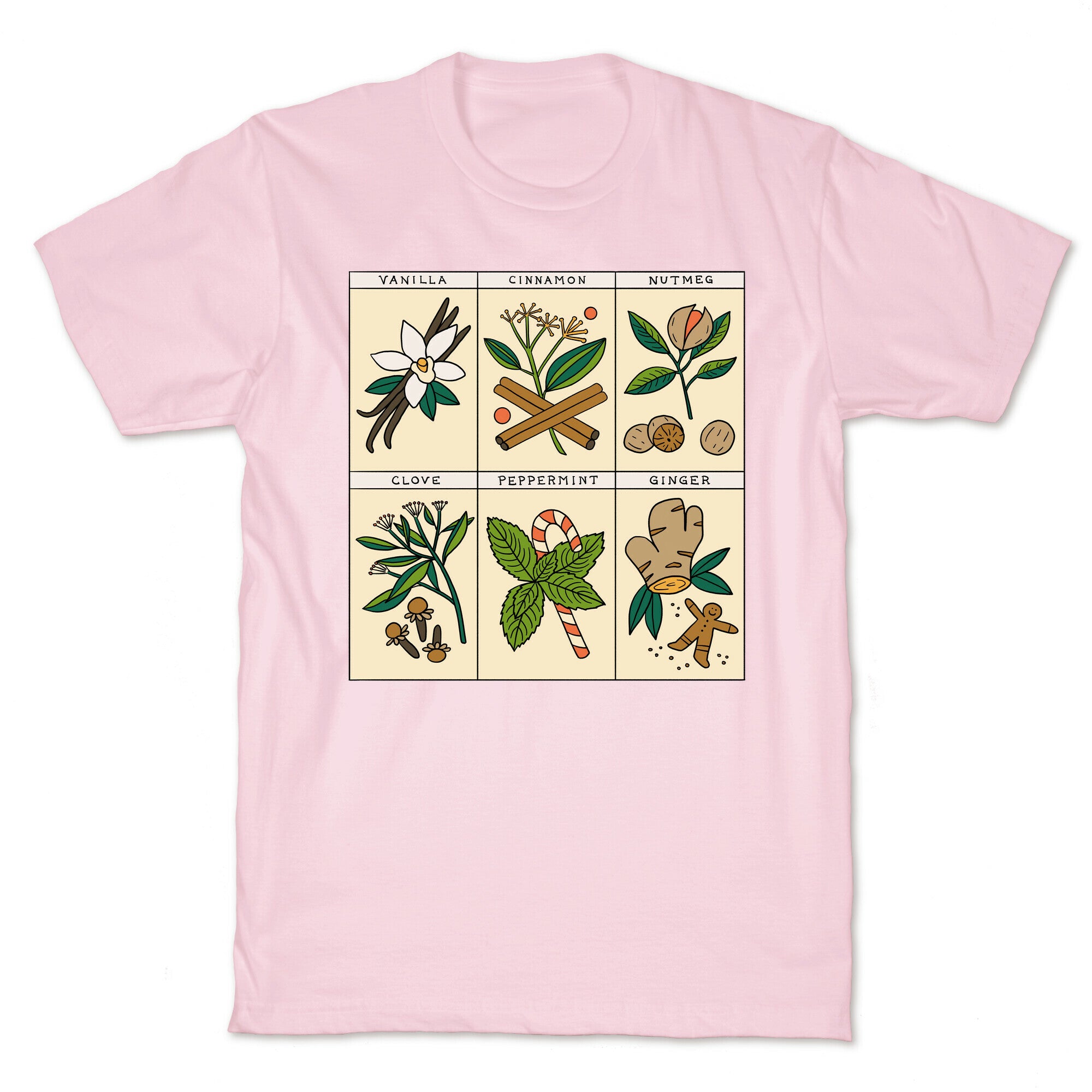 Holiday Spice Botanicals T-Shirt