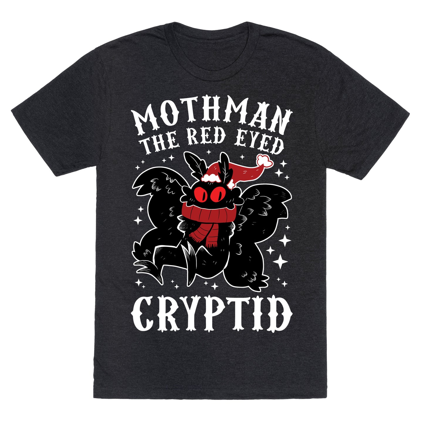 Mothman The Red Eyed Cryptid Unisex Triblend Tee