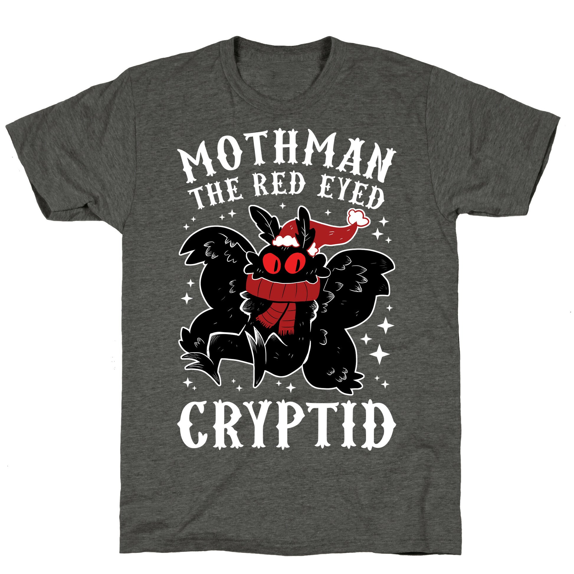 Mothman The Red Eyed Cryptid Unisex Triblend Tee