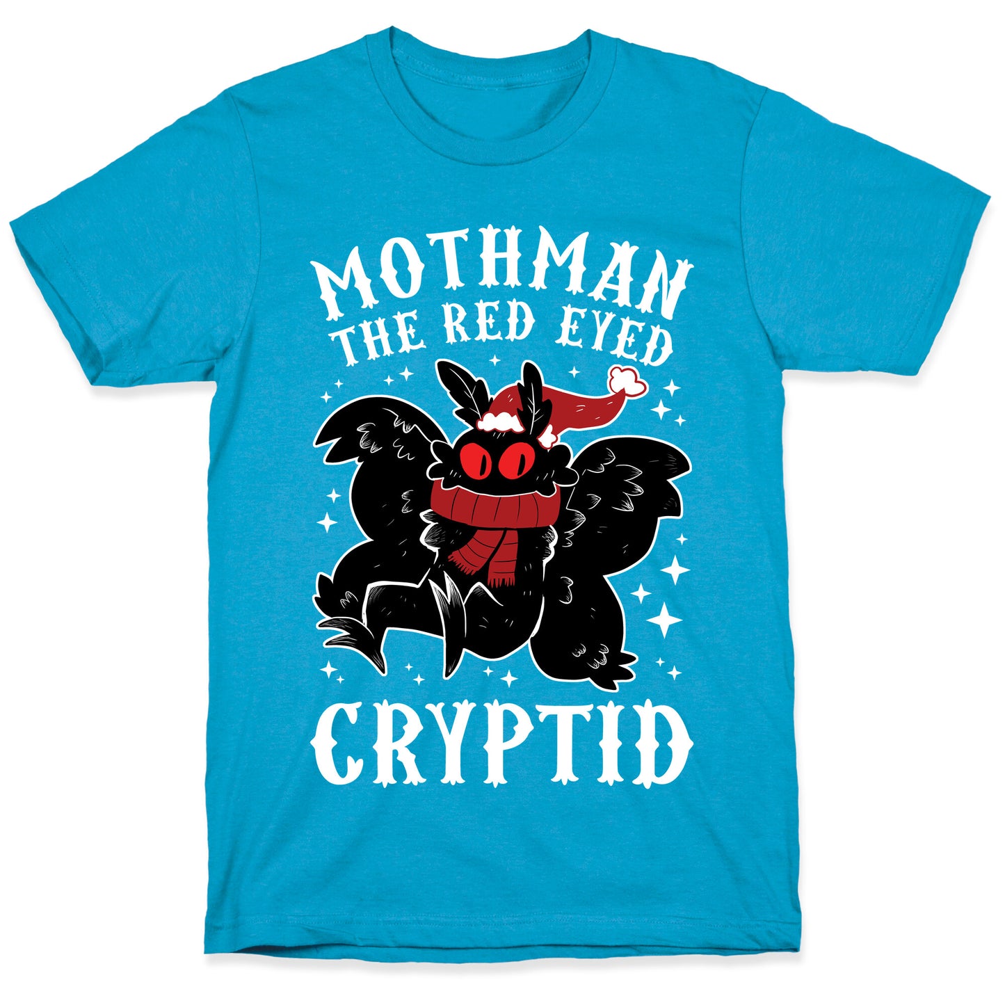Mothman The Red Eyed Cryptid Unisex Triblend Tee