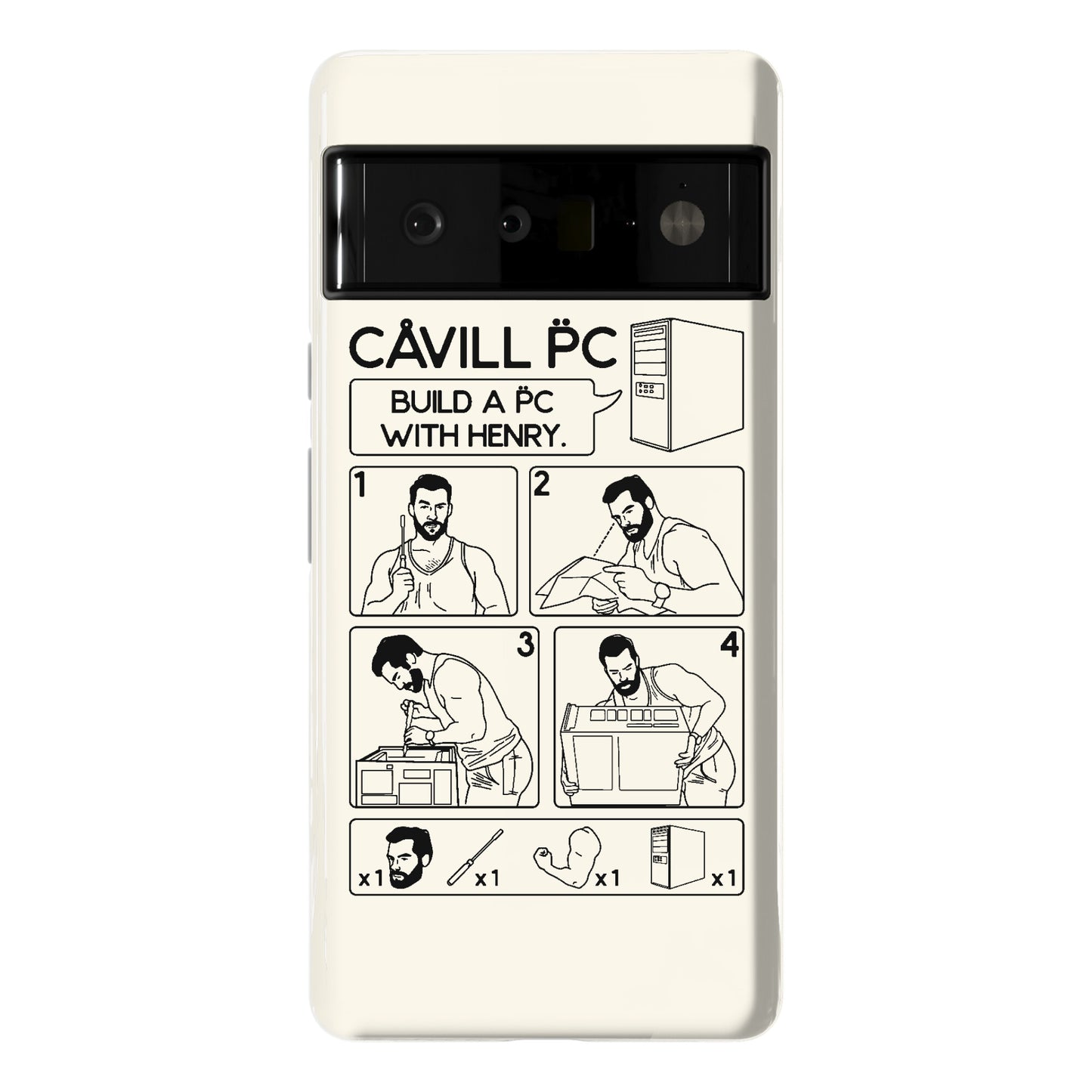 Cavill PC Parody Phone Case