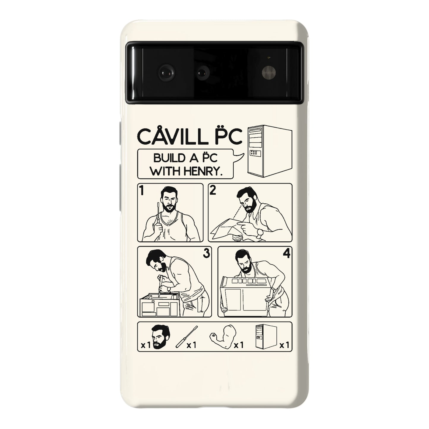 Cavill PC Parody Phone Case
