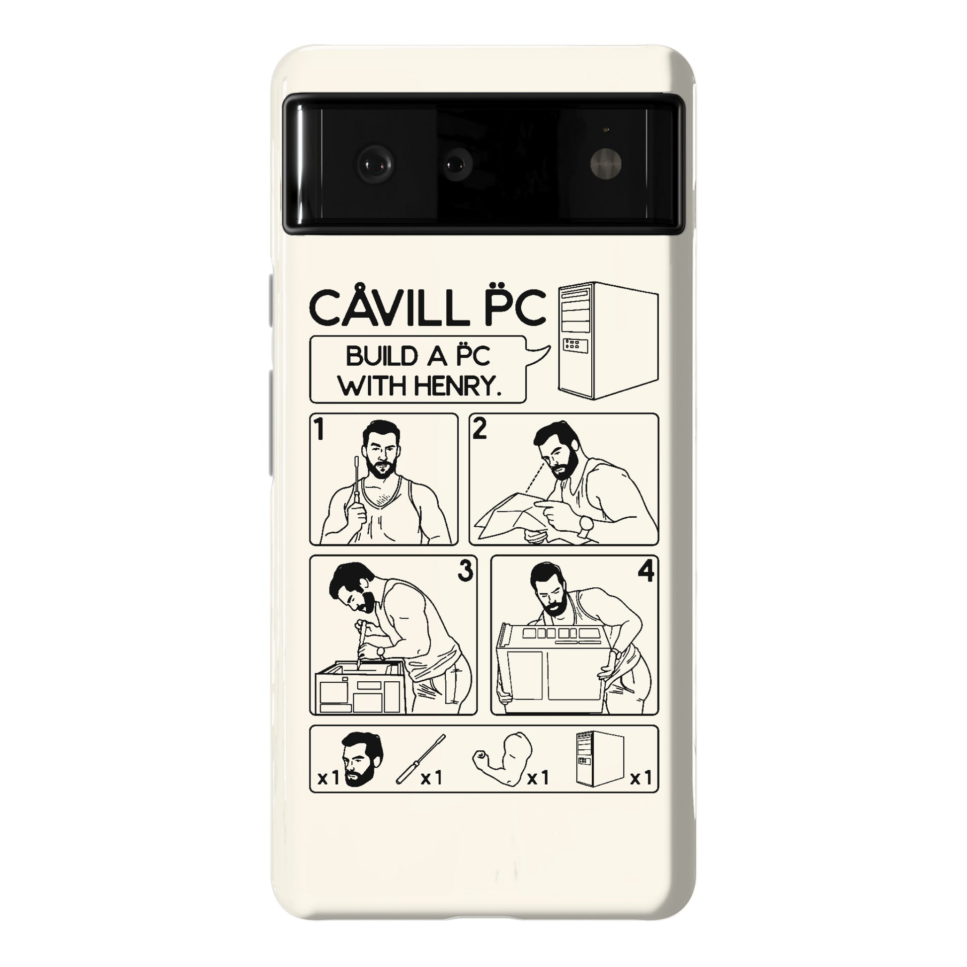 Cavill PC Parody Phone Case