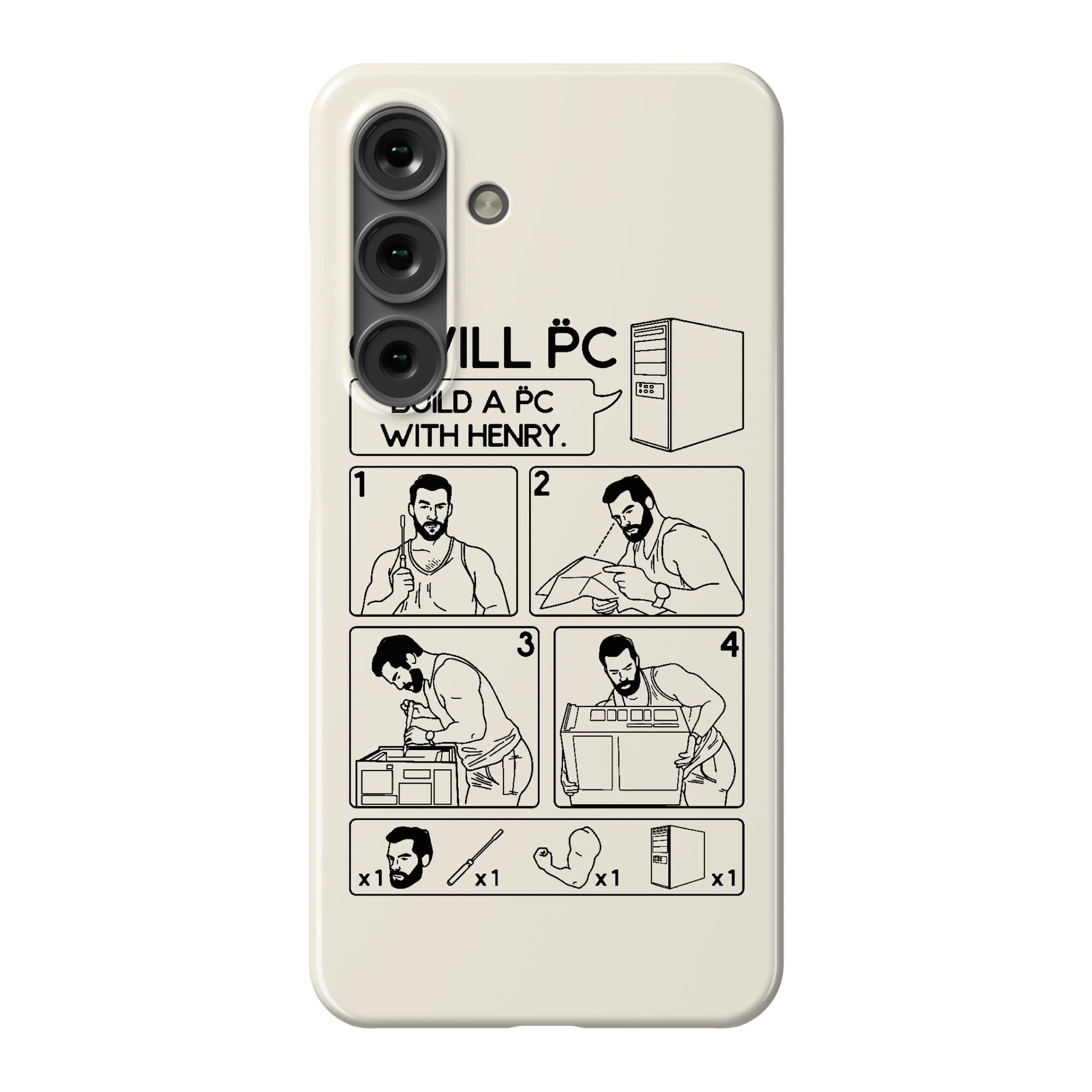 Cavill PC Parody Phone Case