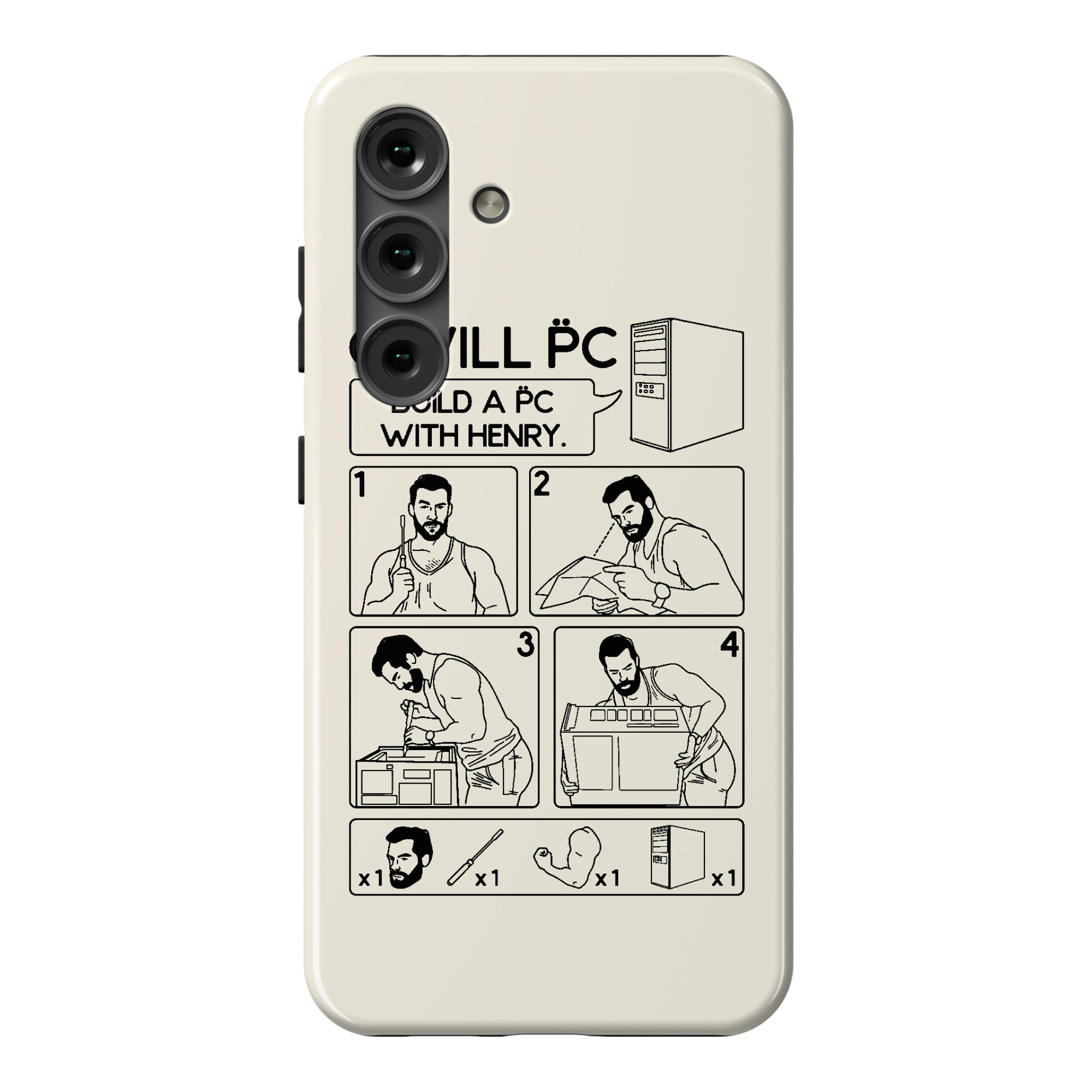 Cavill PC Parody Phone Case