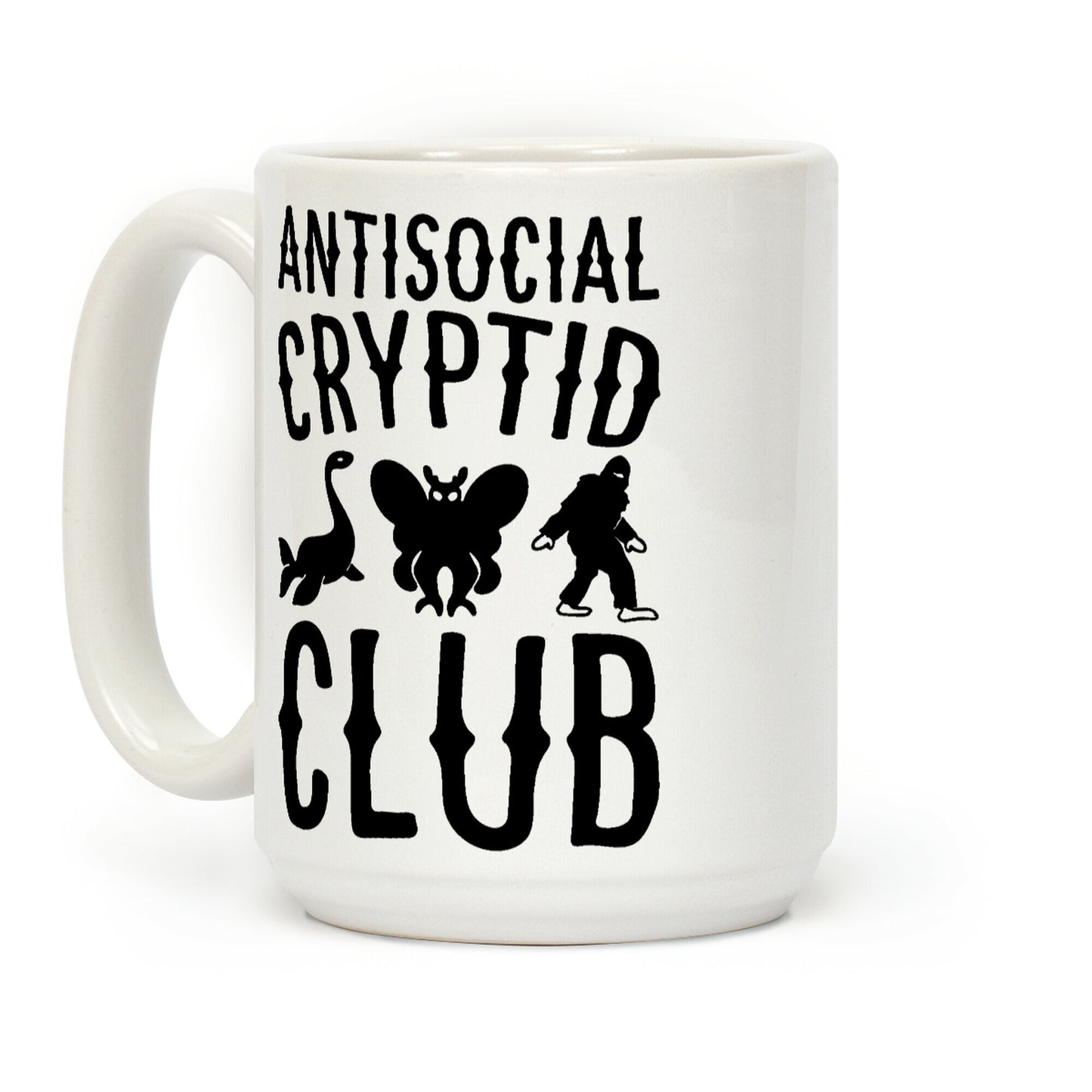 Antisocial Cryptid Club Coffee Mug