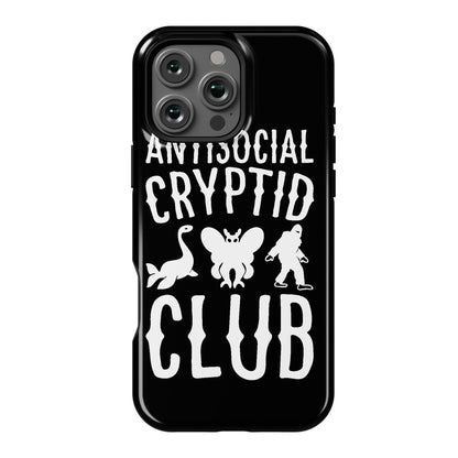 Antisocial Cryptid Club Phone Case