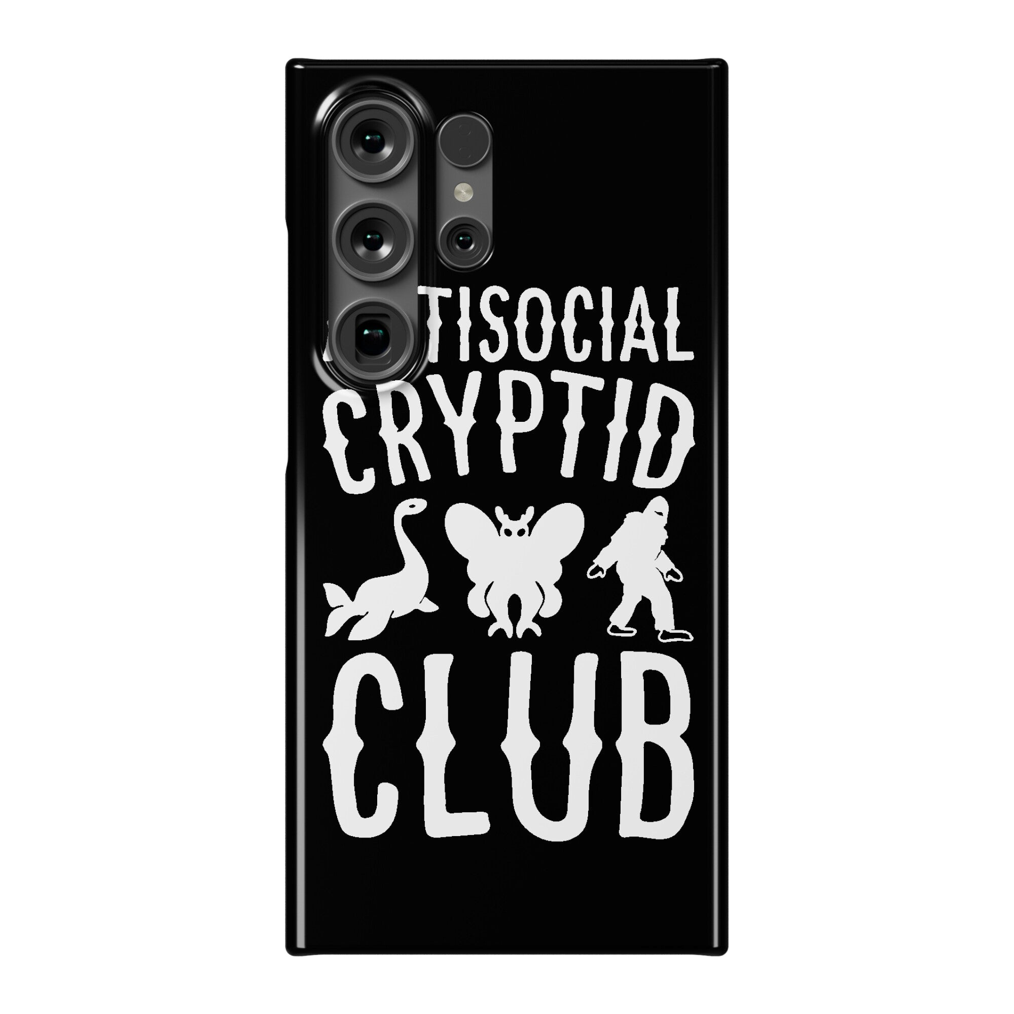 Antisocial Cryptid Club Phone Case