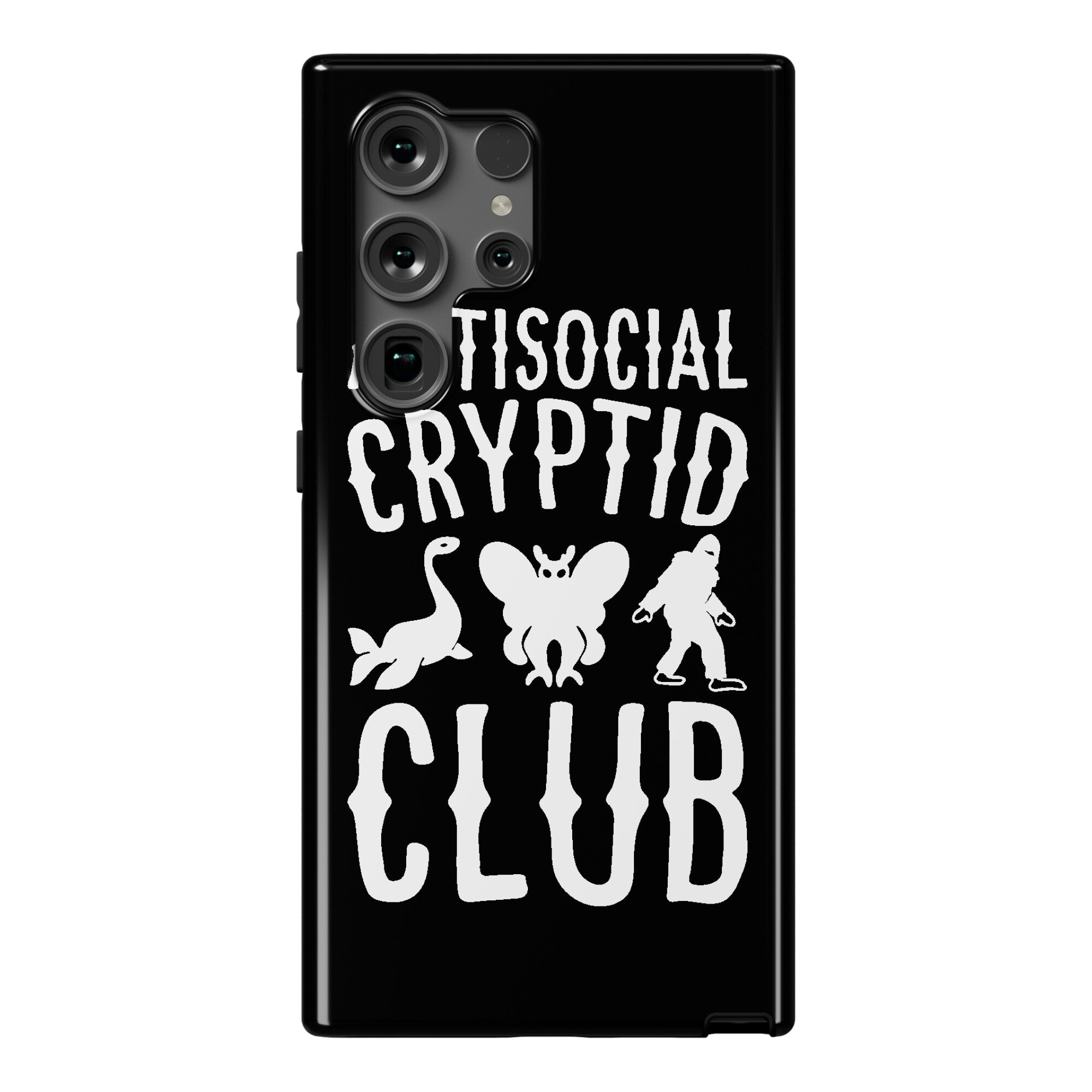 Antisocial Cryptid Club Phone Case