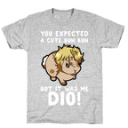 You Expected A Cute Bun Bun But It Was Me DIO T-Shirt