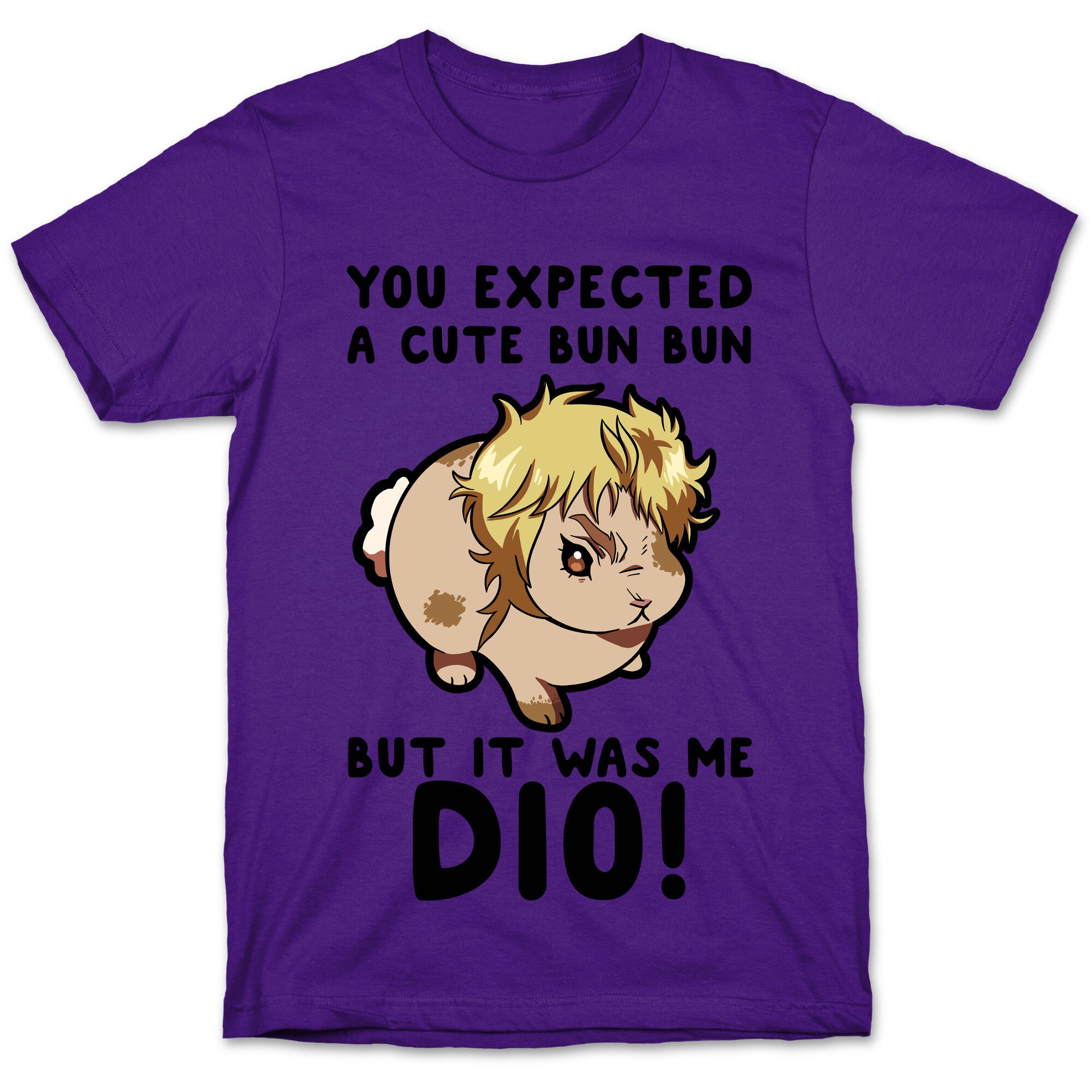 You Expected A Cute Bun Bun But It Was Me DIO T-Shirt