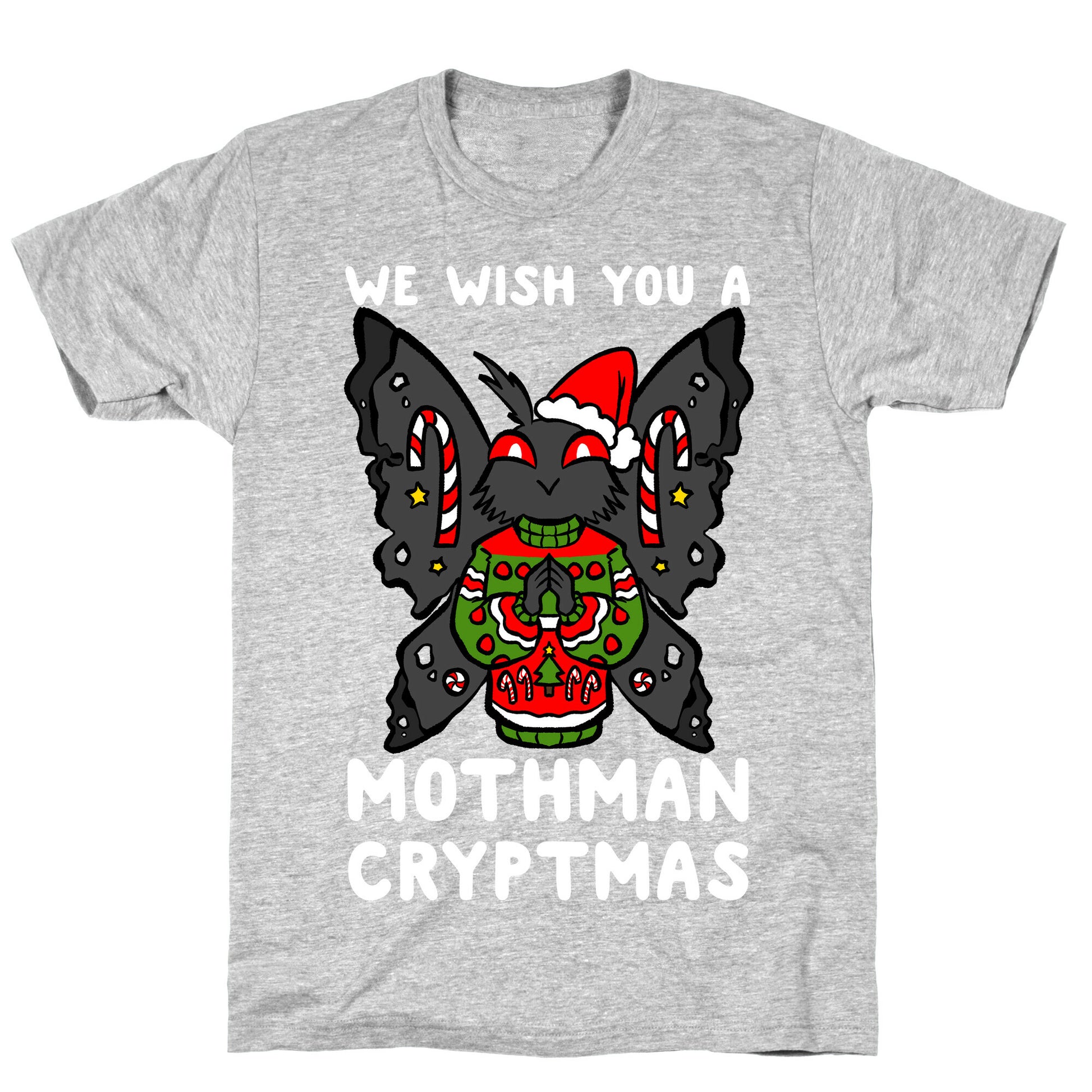 We Wish You A Mothman Cryptmas T-Shirt