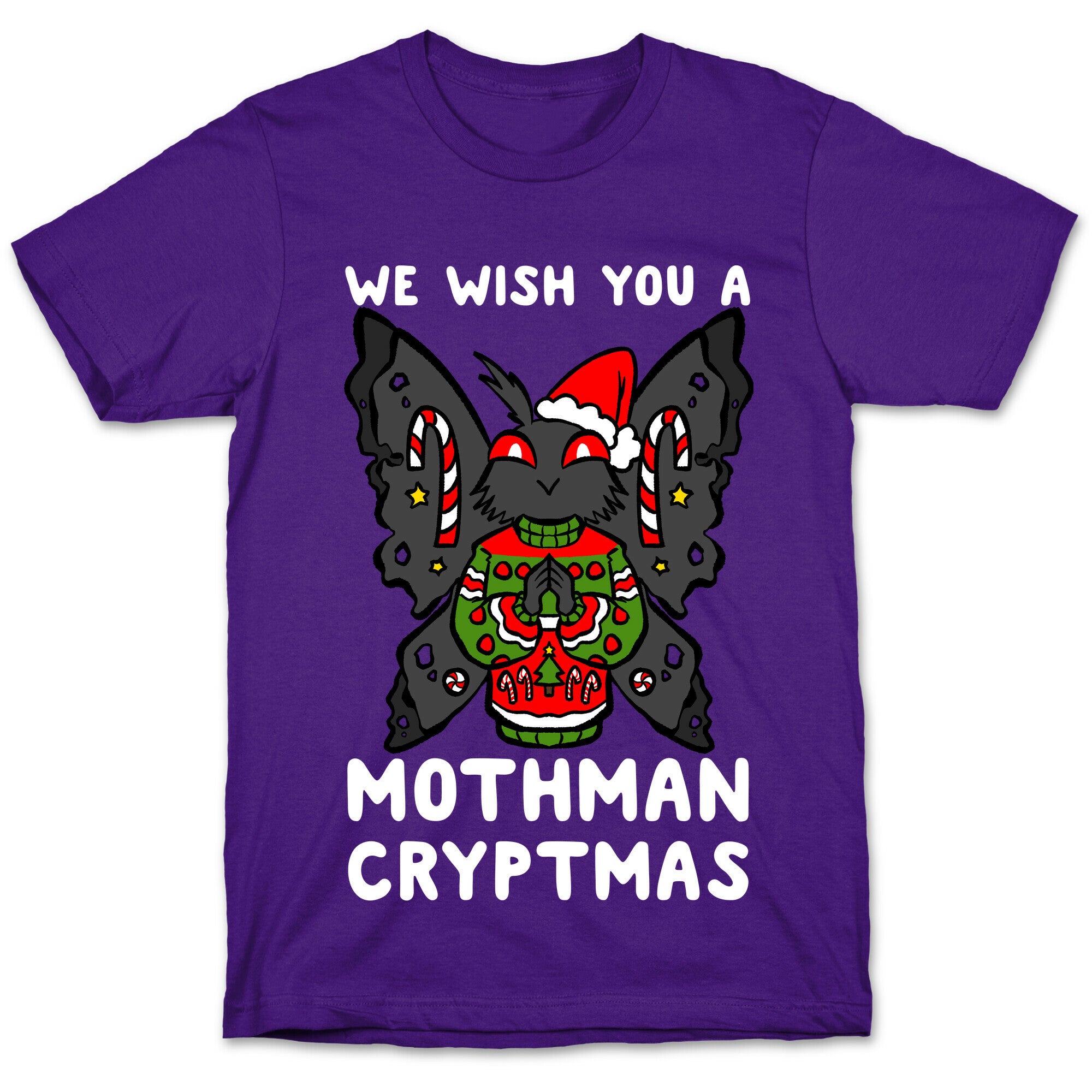 We Wish You A Mothman Cryptmas T-Shirt