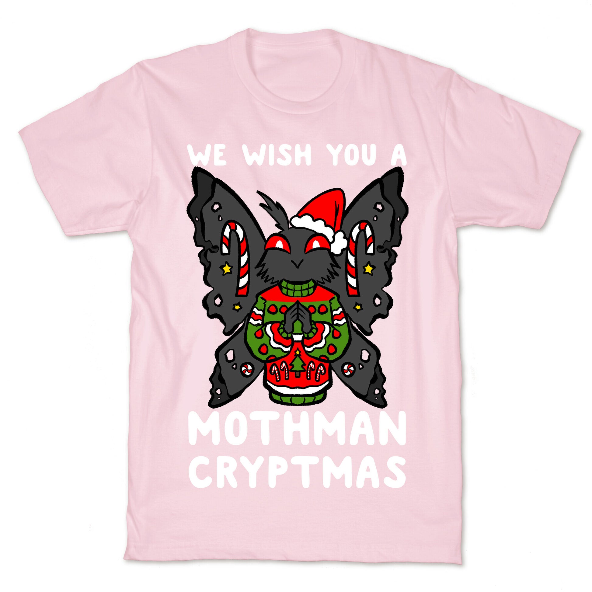 We Wish You A Mothman Cryptmas T-Shirt