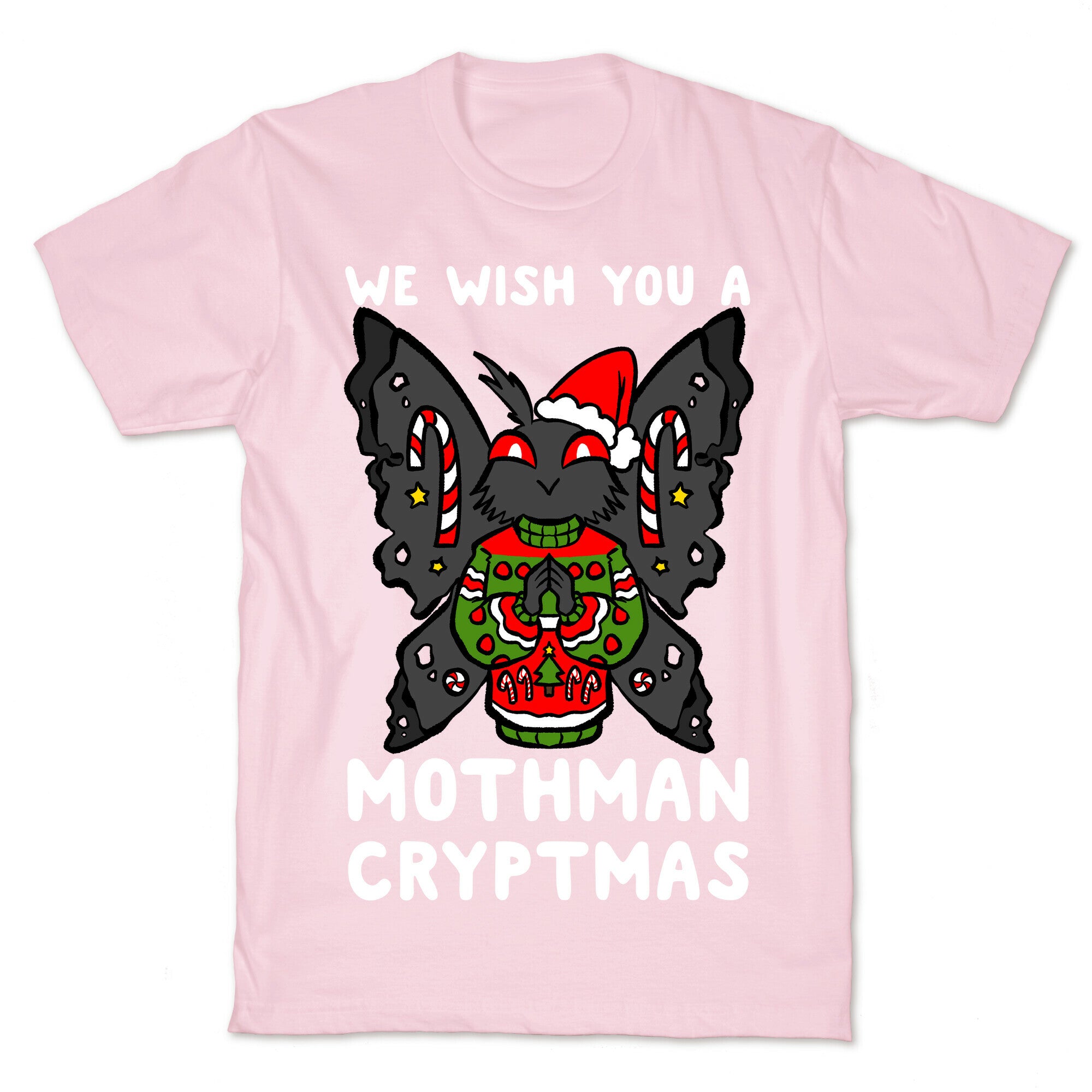 We Wish You A Mothman Cryptmas T-Shirt