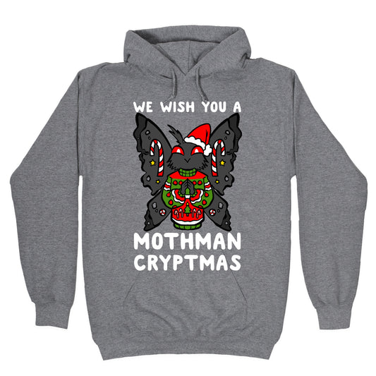 We Wish You A Mothman Cryptmas Hoodie