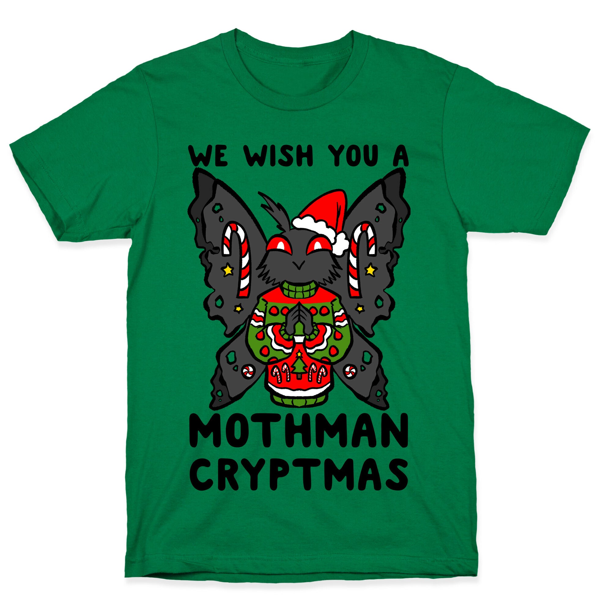 We Wish You A Mothman Cryptmas T-Shirt