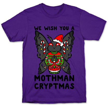 We Wish You A Mothman Cryptmas T-Shirt