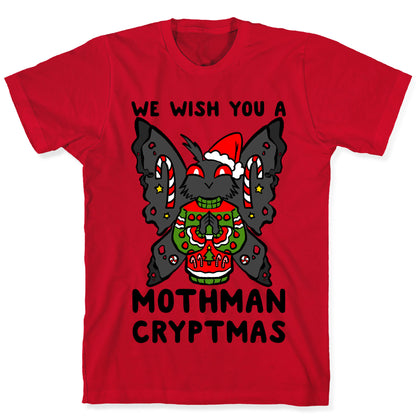 We Wish You A Mothman Cryptmas T-Shirt
