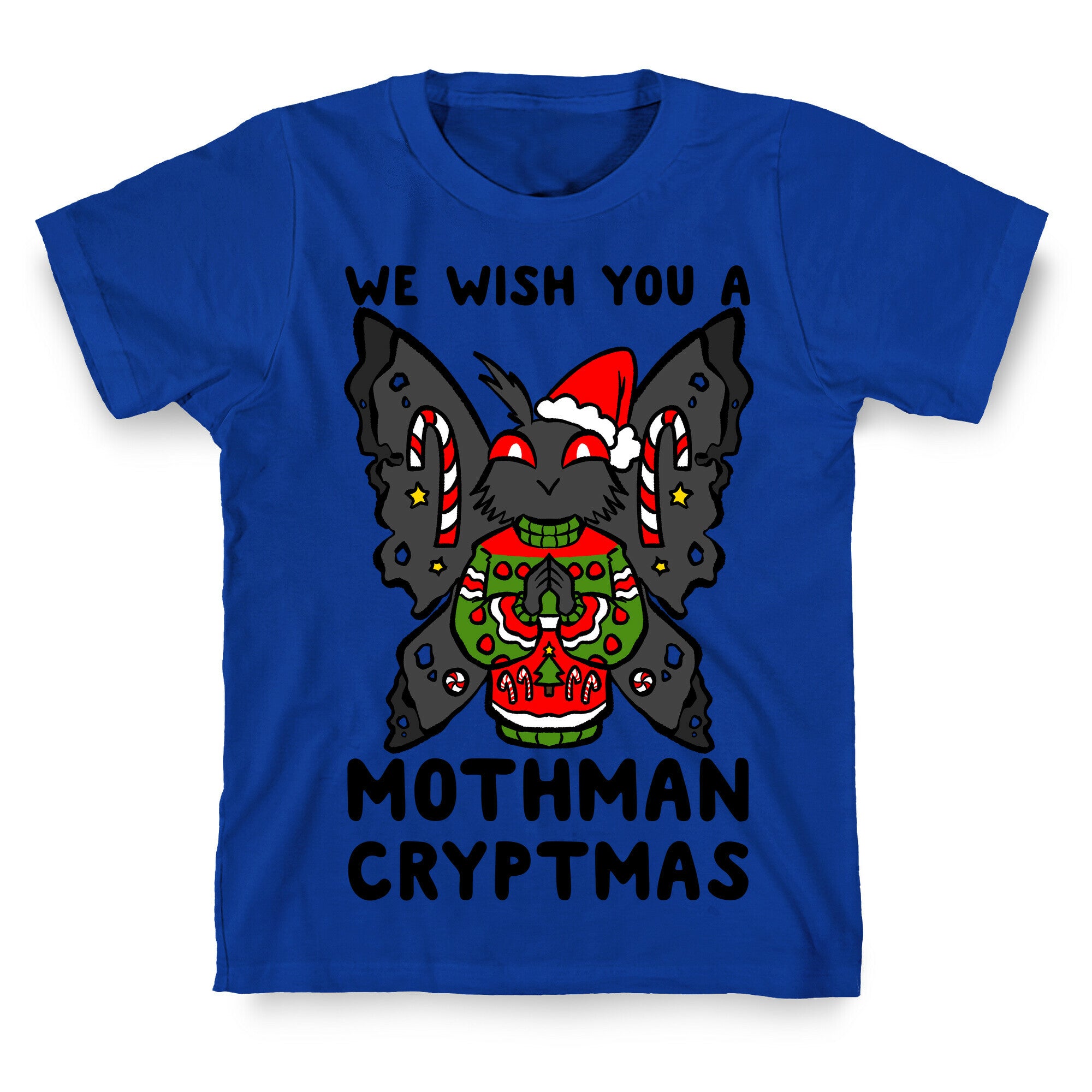 We Wish You A Mothman Cryptmas T-Shirt