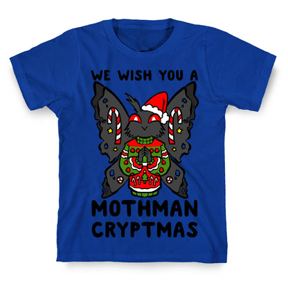 We Wish You A Mothman Cryptmas T-Shirt