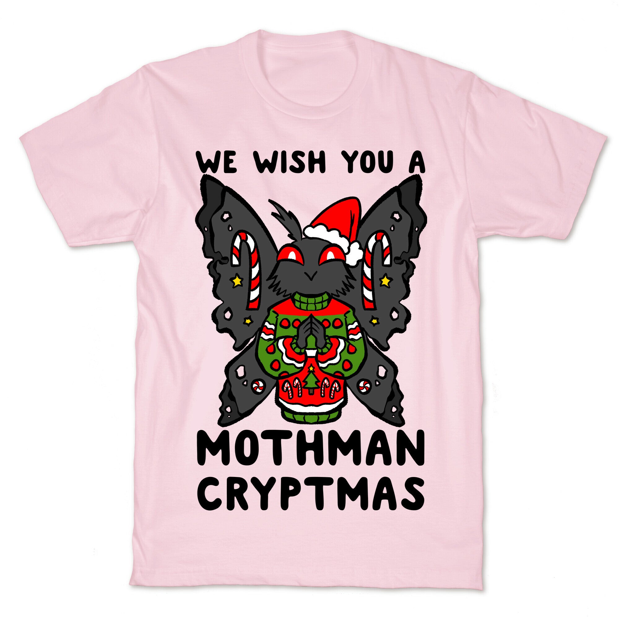 We Wish You A Mothman Cryptmas T-Shirt